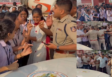 ಮಂಗಳೂರಿನಲ್ಲಿ ಸೈಂಟ್ ಆಗ್ನೆಸ್ ಕಾಲೇಜು ವಿರುದ್ದ ವಿದ್ಯಾರ್ಥಿಗಳ ಪ್ರತಿಭಟನೆ!